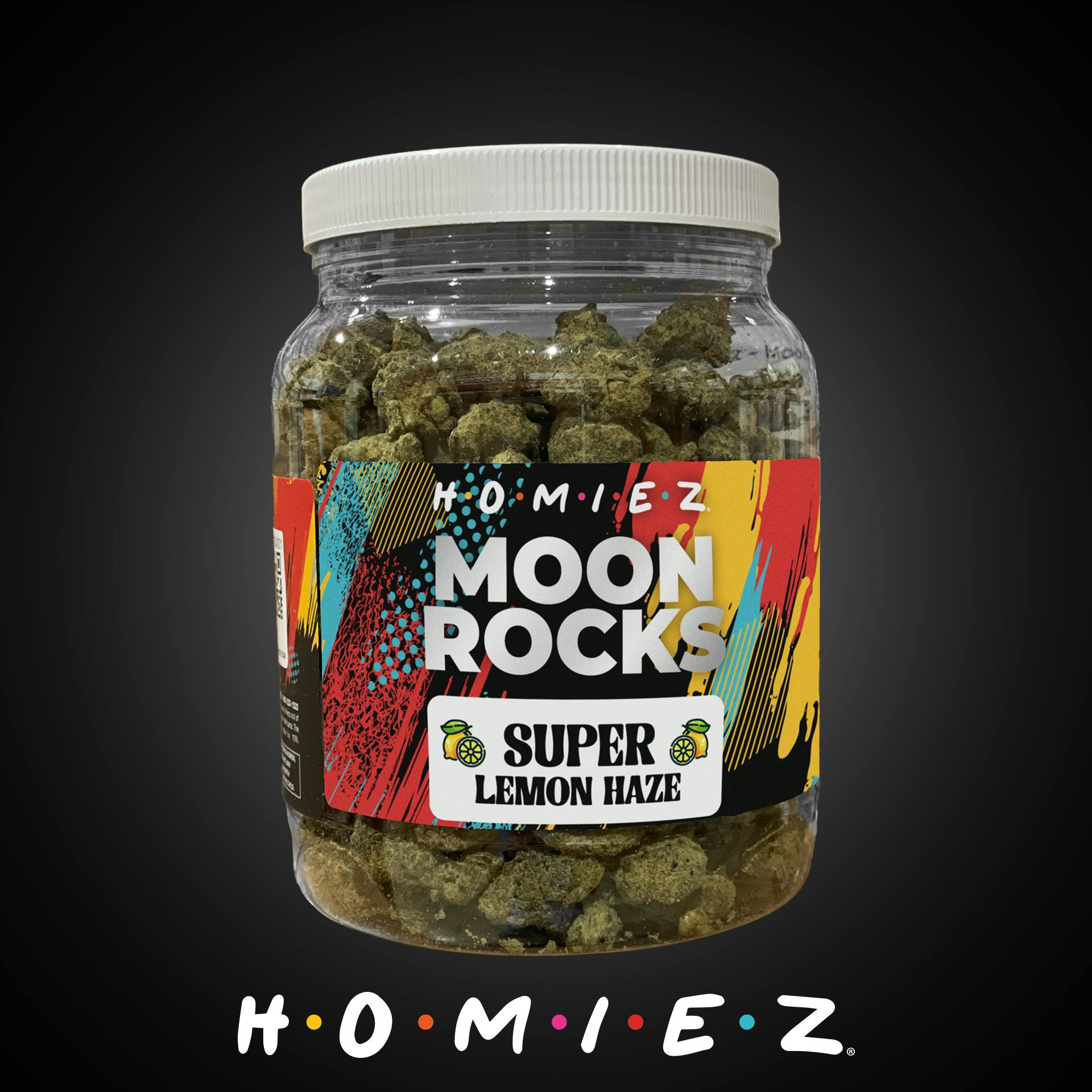 Super Lemon Haze | Moon Rocks Infused Flower by HOMIEZ