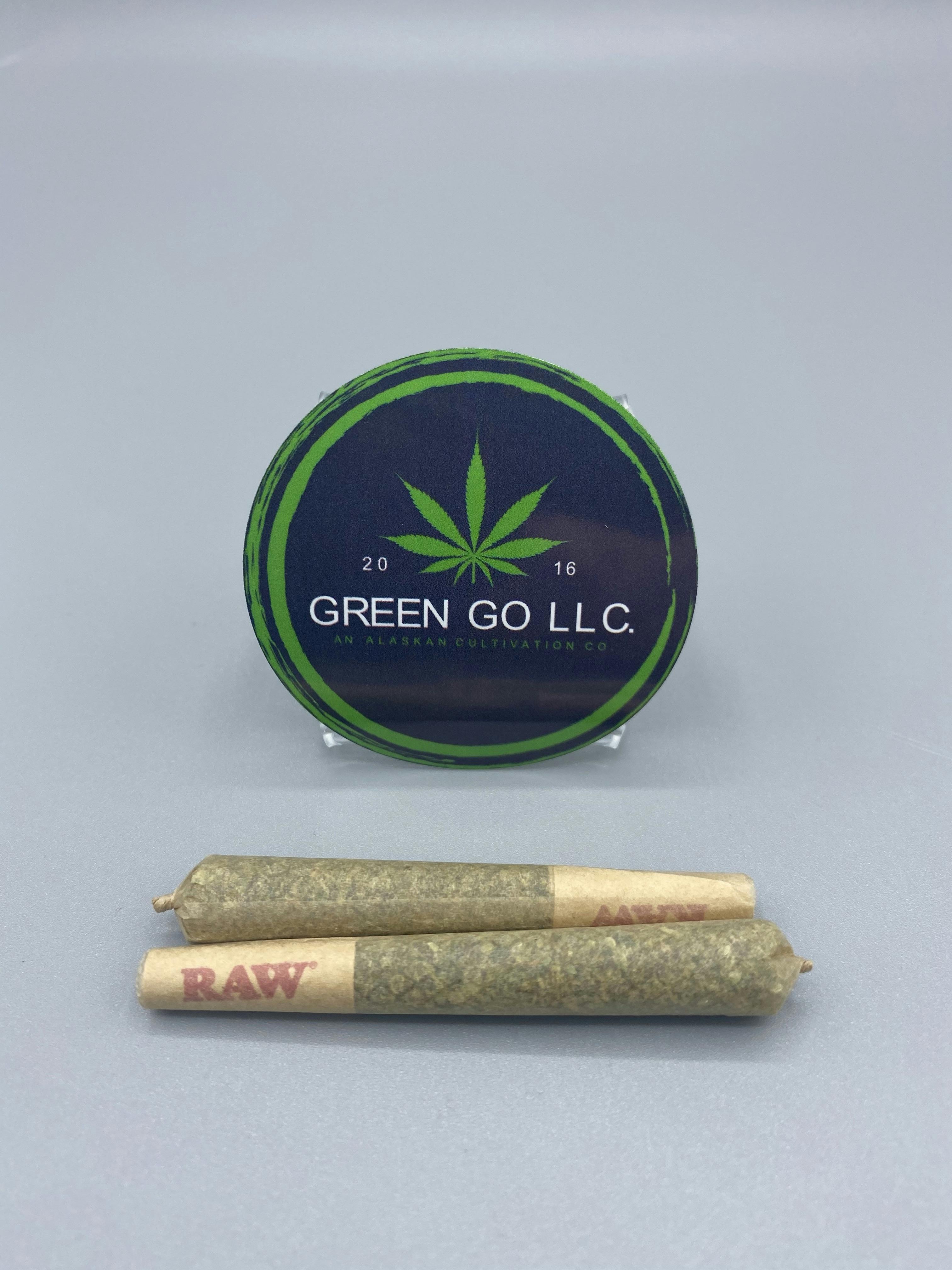 Dosido | 2pk .5g Flower Joints | by Green Go by Green Go