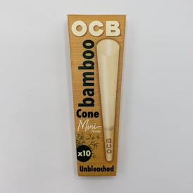 OCB Unbleached Bamboo Mini Cones