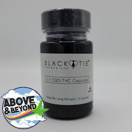 Black Tie - Capsules - 1:1 CBD:THC