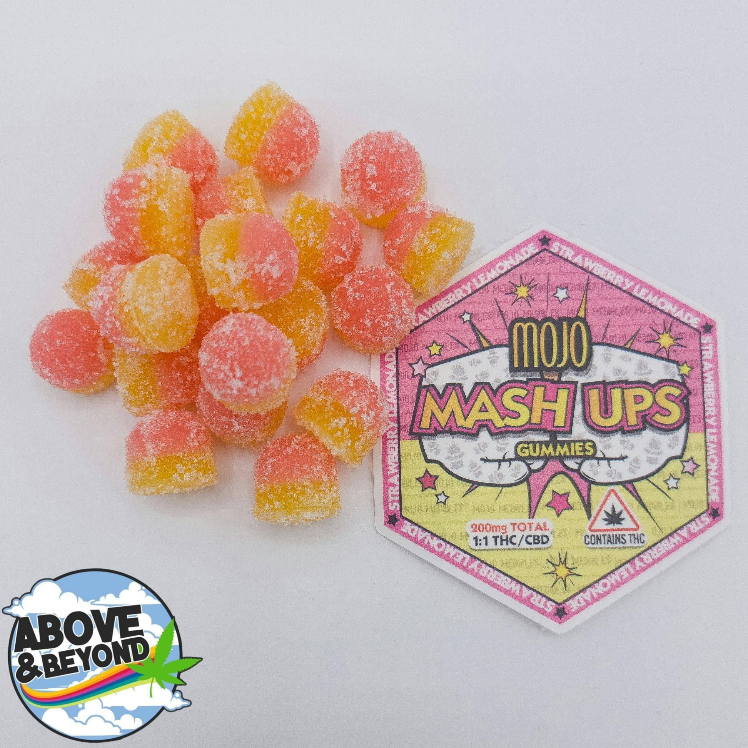 MOJO Mash Ups 1:1 Low Dose Gummies- STRAWBERRY LEMONADE by Mojo Medibles