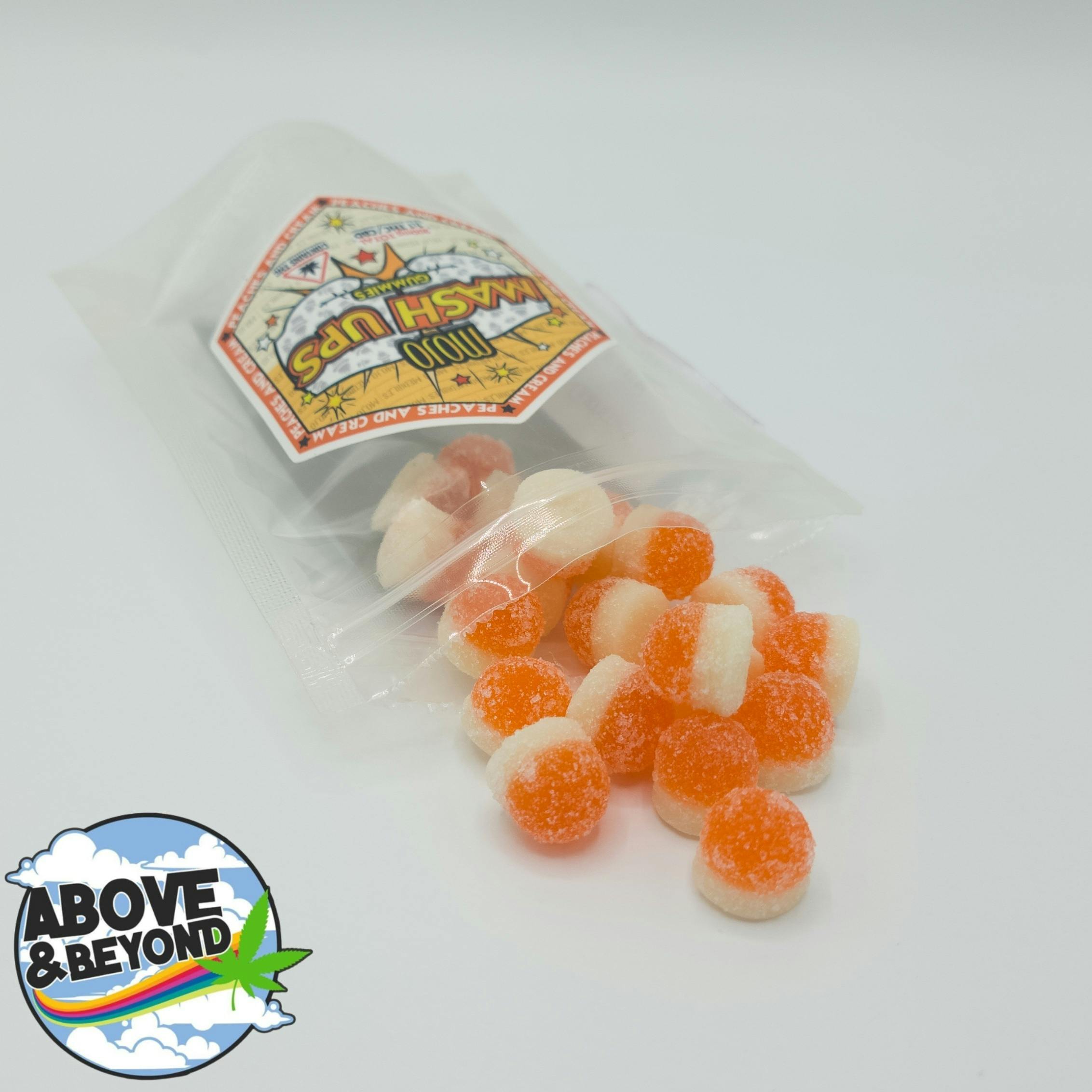 MOJO Mash Ups 1:1 Low Dose Gummies- PEACHES & CREAM by Mojo Medibles