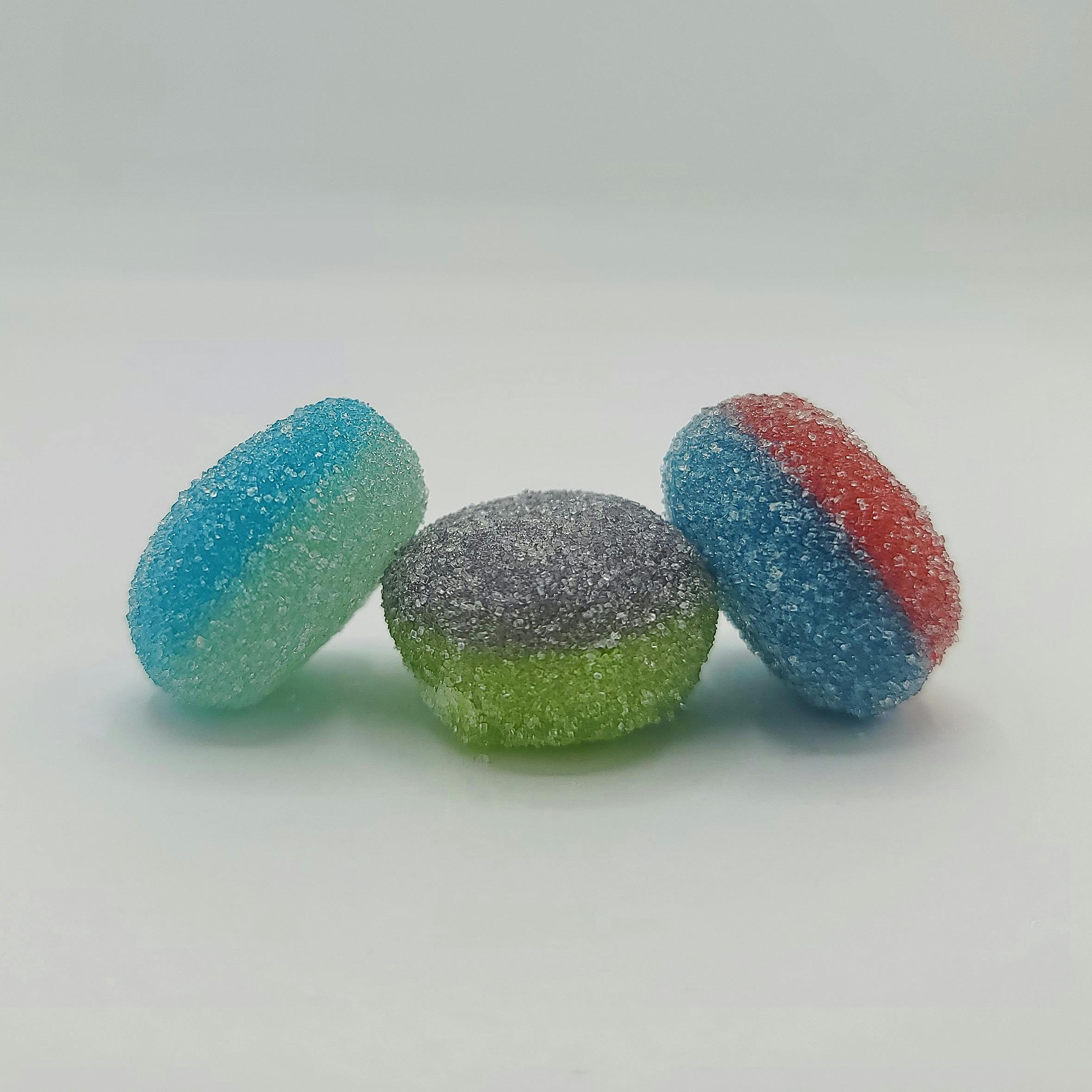 Live Hash Rosin Gummies (50mg each/1,000mg total) - Strawberry Banana