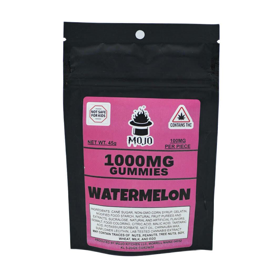 Mojo 1000mg Gummies - Watermelon