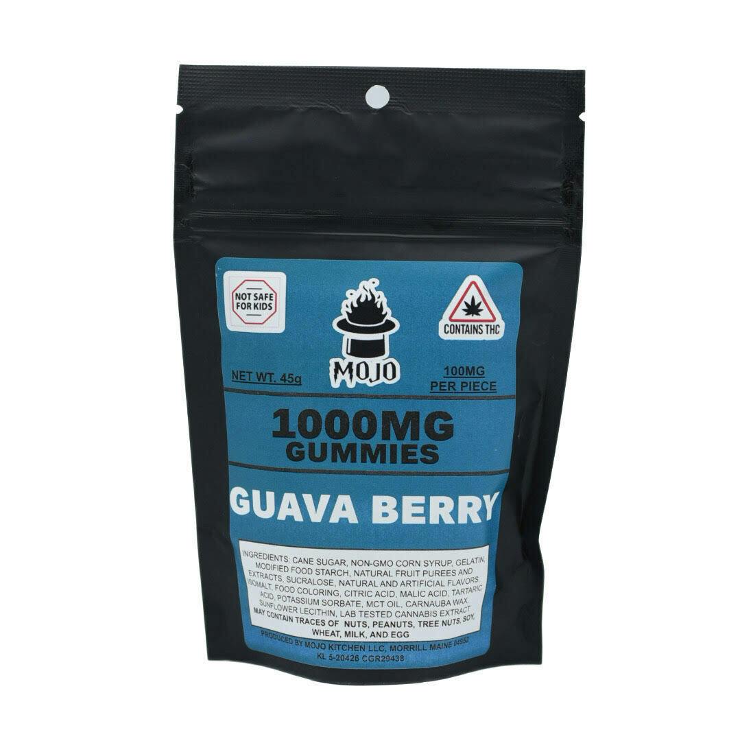 Mojo 1000mg Gummies - Guava Berry