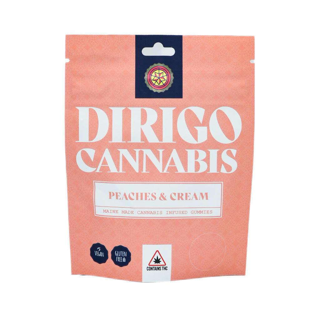Dirigo - 300mg Full Spectrum Gummies - Peaches & Cream