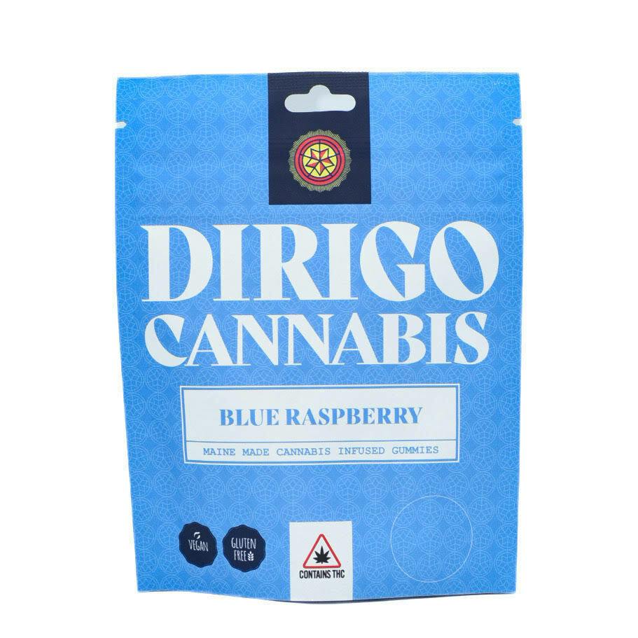 Dirigo - 500mg Full Spectrum Gummies - Blue Raspberry | Gummies | 10pk | 50
