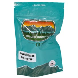 Rugged Roots+Tripp’s - Brownie Bites 140mg