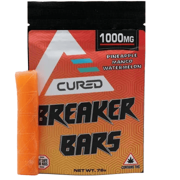 1,000mg Breaker Bars - Pineapple Mango Watermelon by Cured