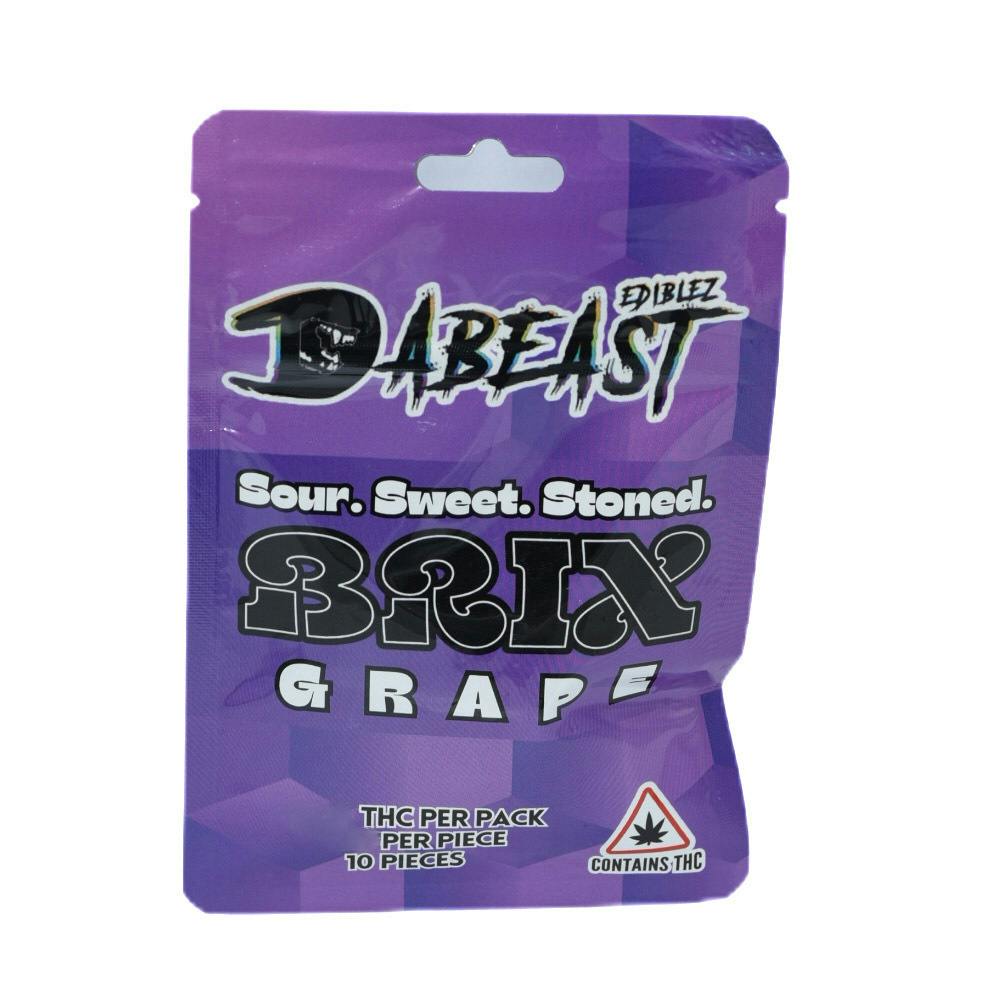 Dabeast Edibles - 100mg Brix - Grape