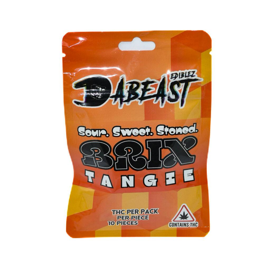 Dabeast Edibles - 100mg Brix - Tangie