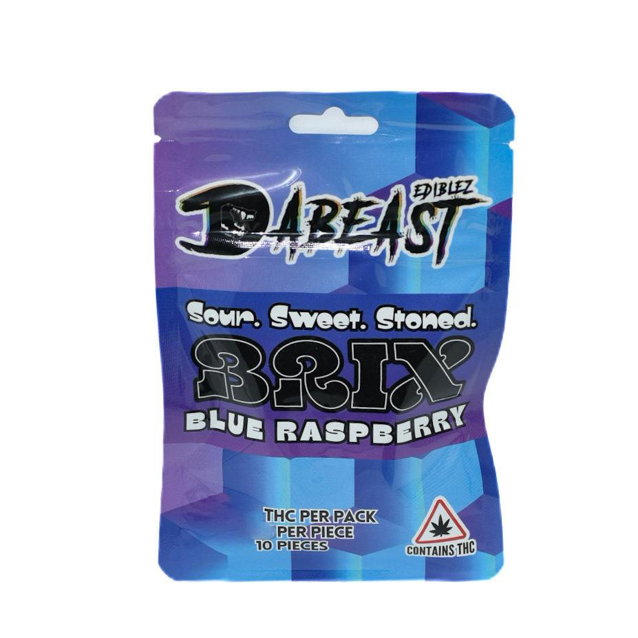 Dabeast Edibles - 10mg Brix - Blue Raspberry