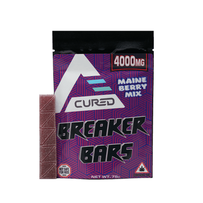 4,000mg Breaker Bars - Maine Berry Mix by Cured