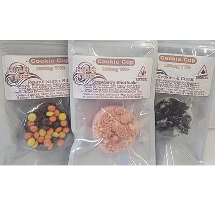 Cookie Cup Cookies & Cream | Baked Goods | 100mg/ea by High Tide