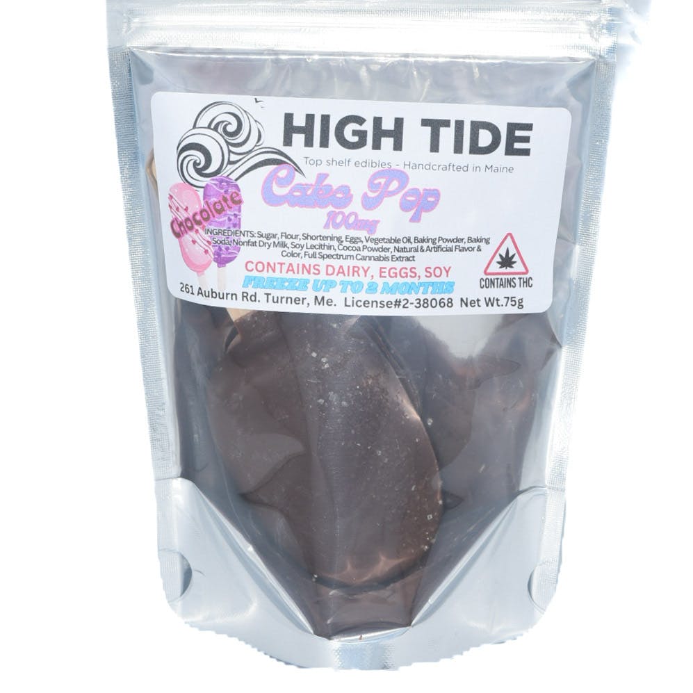 Chocolate Cake Pops | Baked Goods | 100mg/ea by High Tide