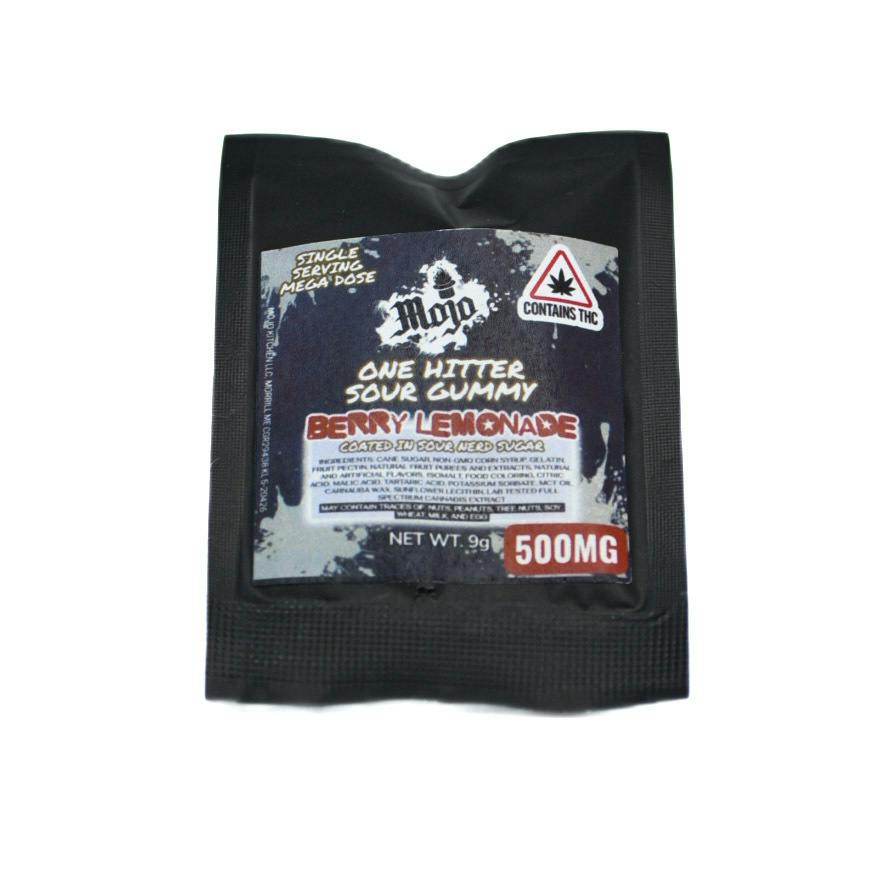 Mojo 500mg One Hitter Gummy - Berry Lemonade