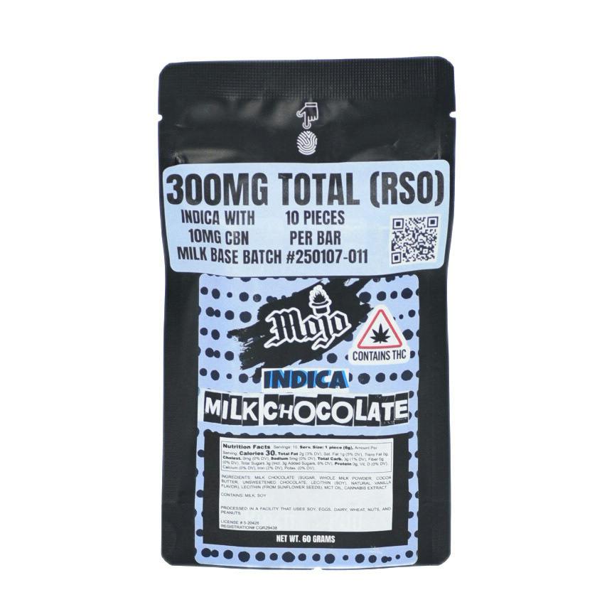 Mojo: RSO 300mg Indica Milk Chocolate