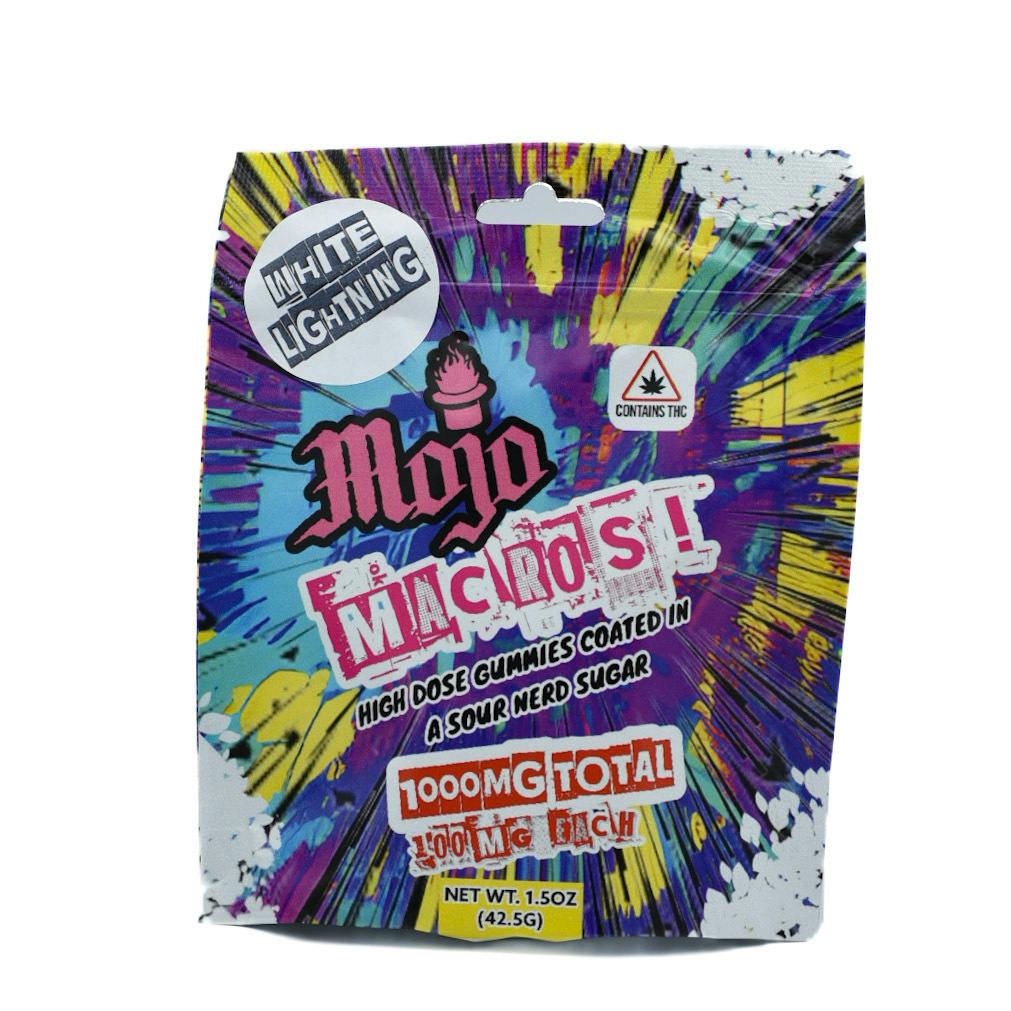 Mojo - Macros 1000mg Gummies - White Lightning