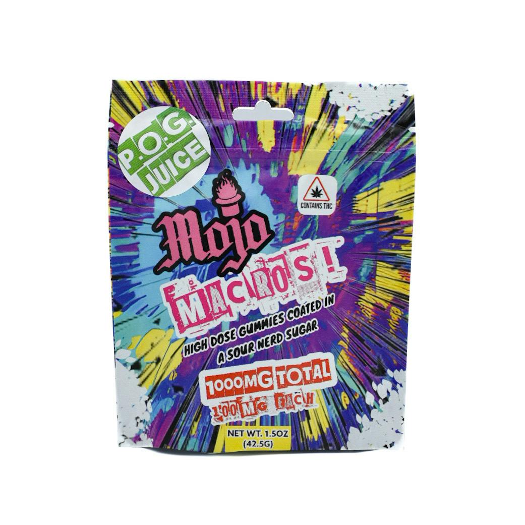 Mojo - Macros 1000mg Gummies - POG Juice