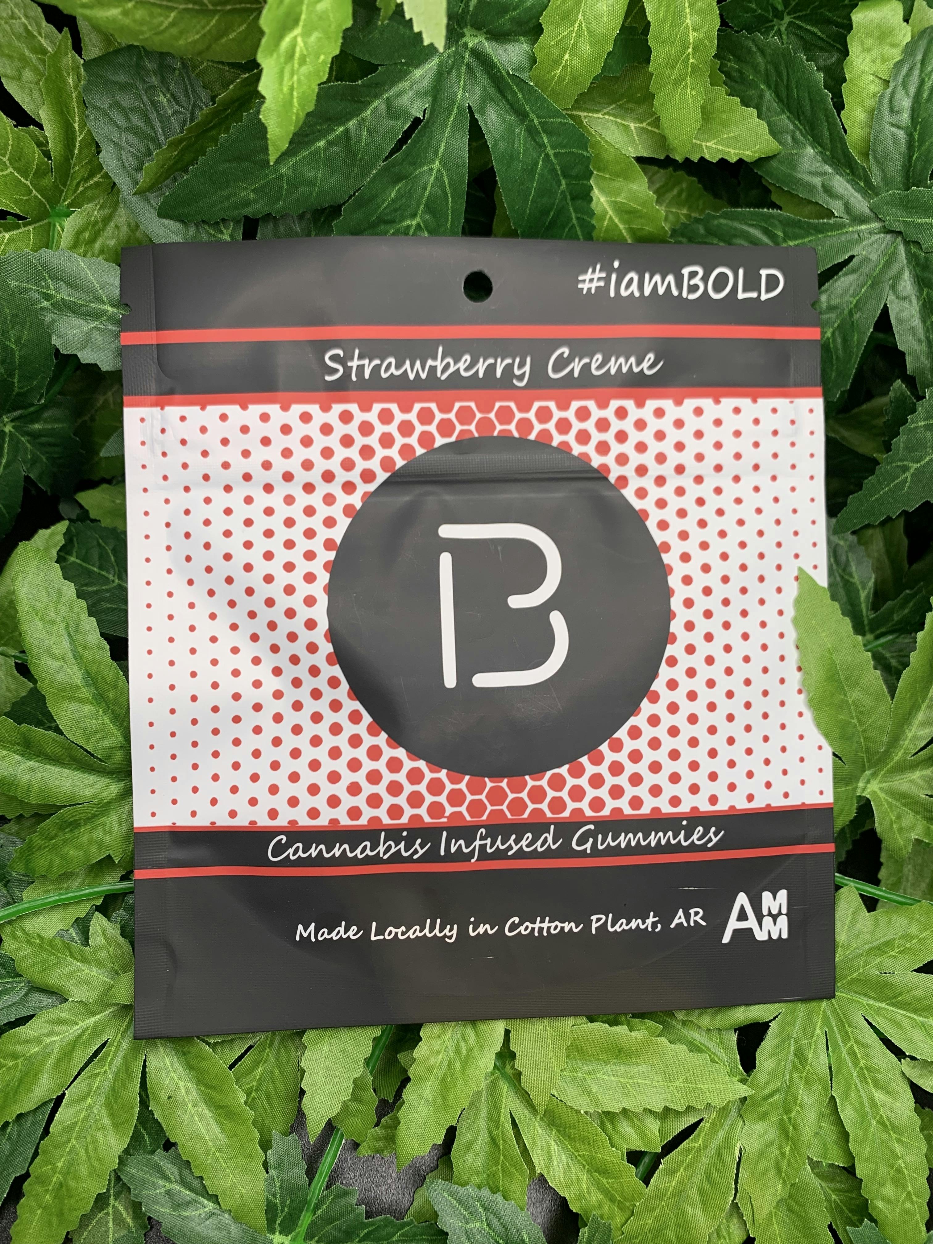 BOLD - Indica Strawberry Cream Gummies