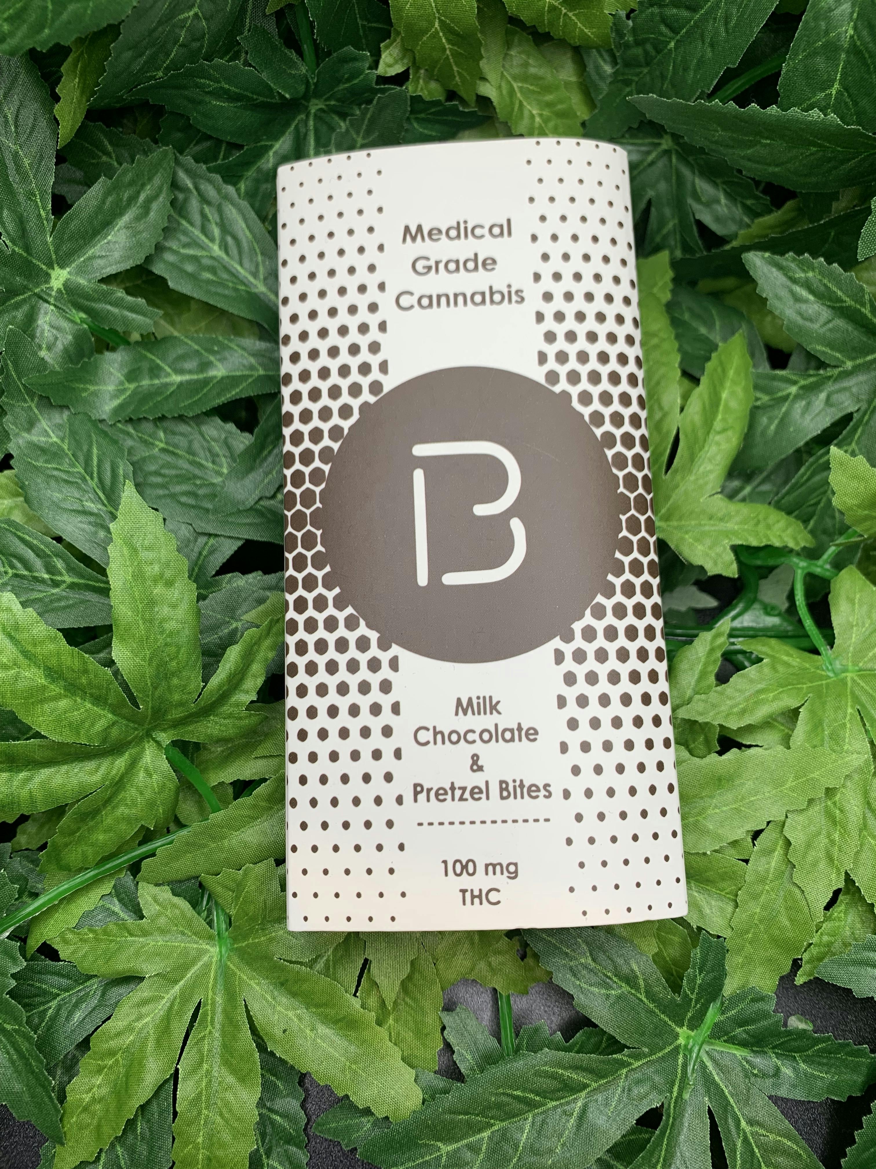 BOLD - 100mg Caramel Pretzel Milk Chocolate