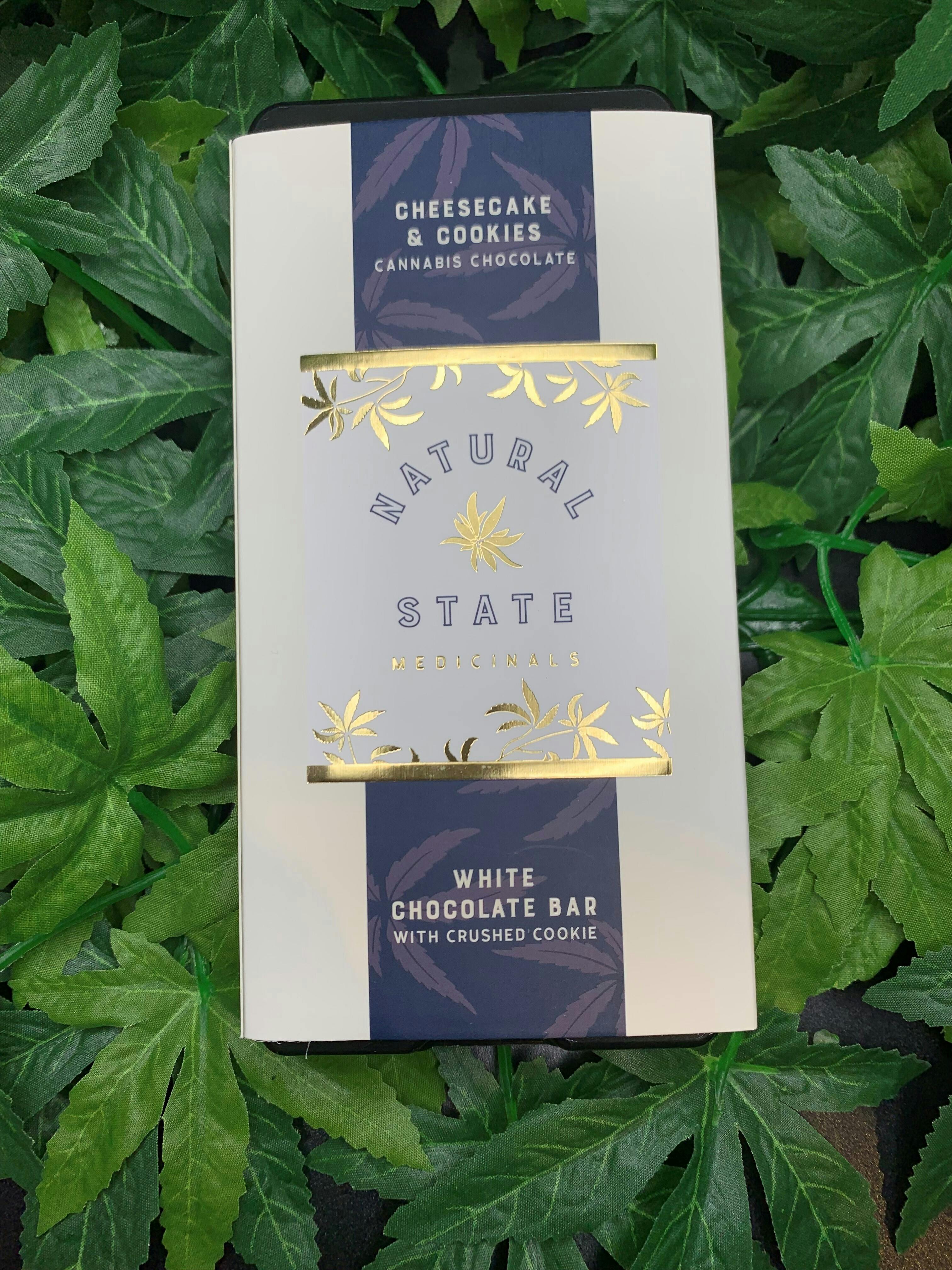 Natural State Medicinals - 200mg Cheesecake and Cookies White Chocolate Bark