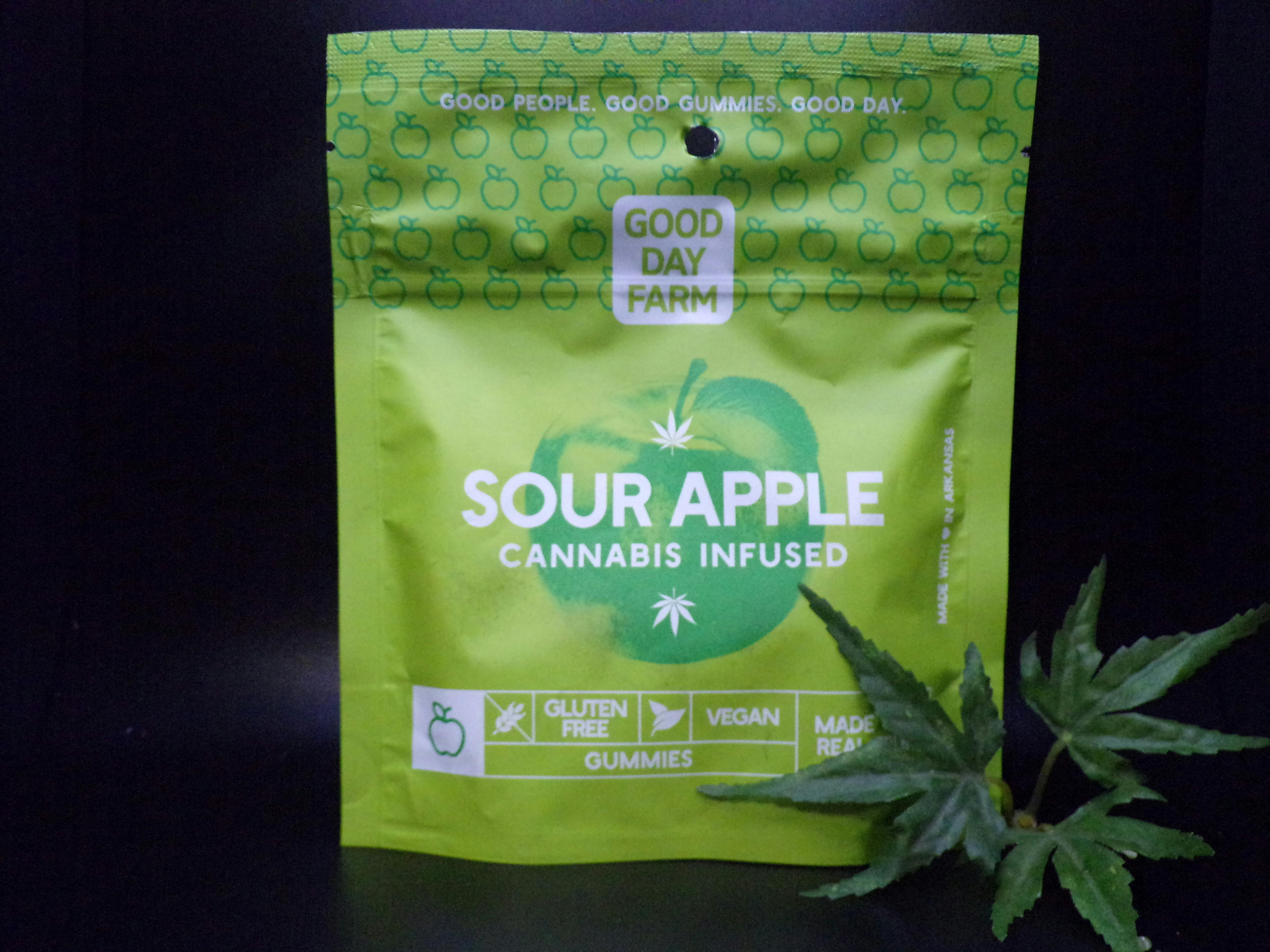 Good Day Farm - 100mg Sour Apple Gummies