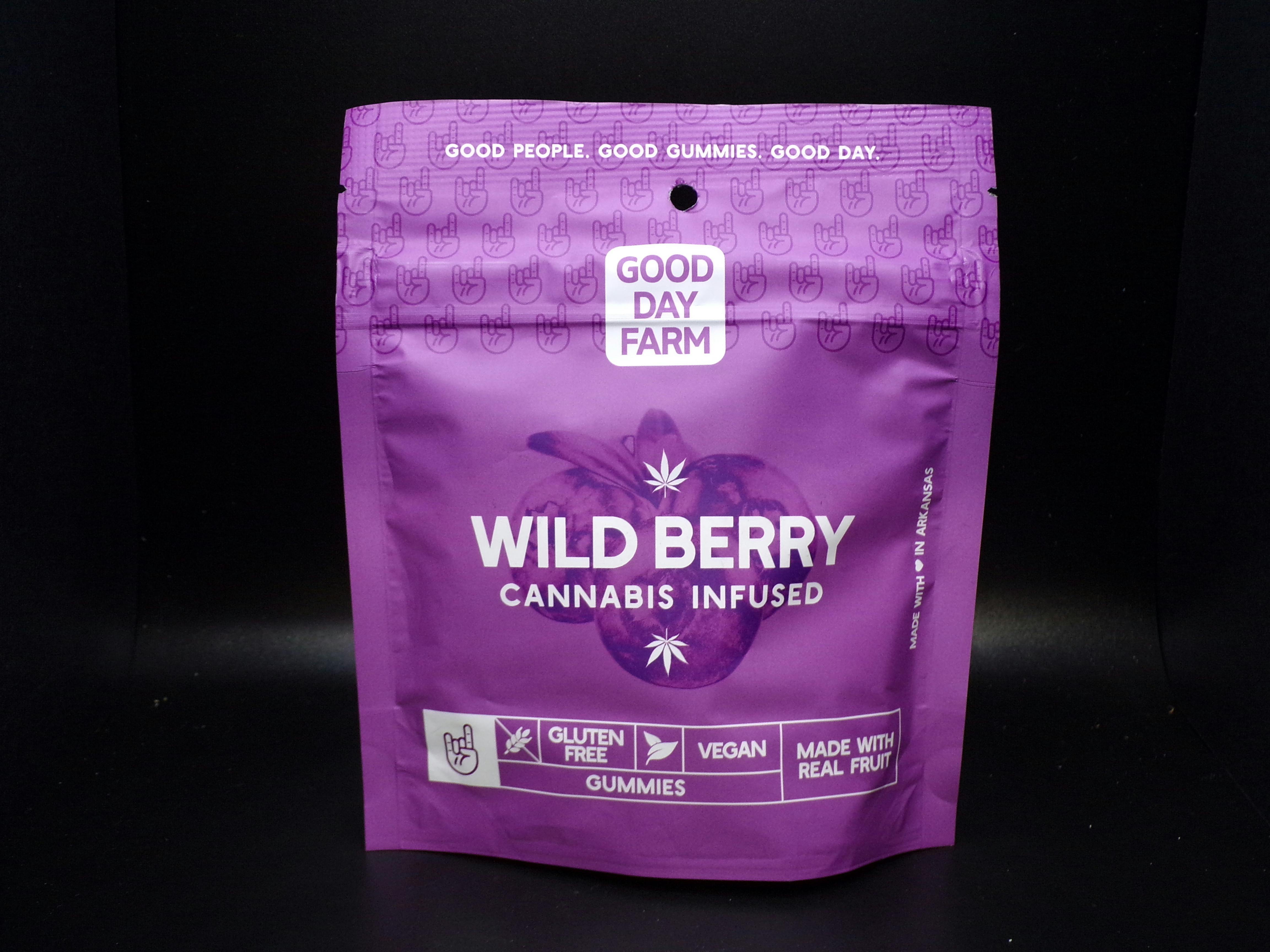 Good Day Farm - 100mg Wild Berry Gummies