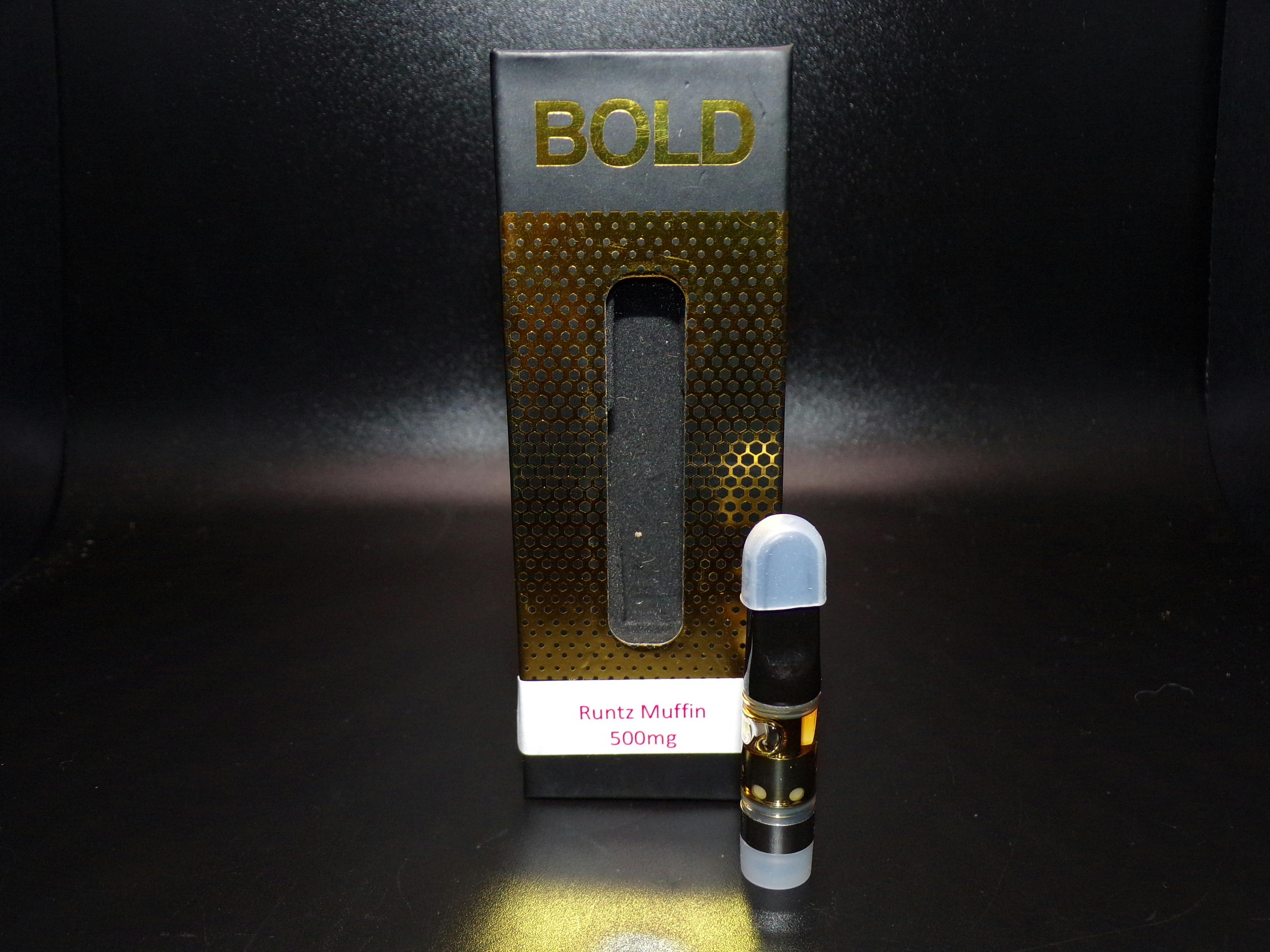 BOLD - 24k Runtz Muffin Distillate Vape .5g