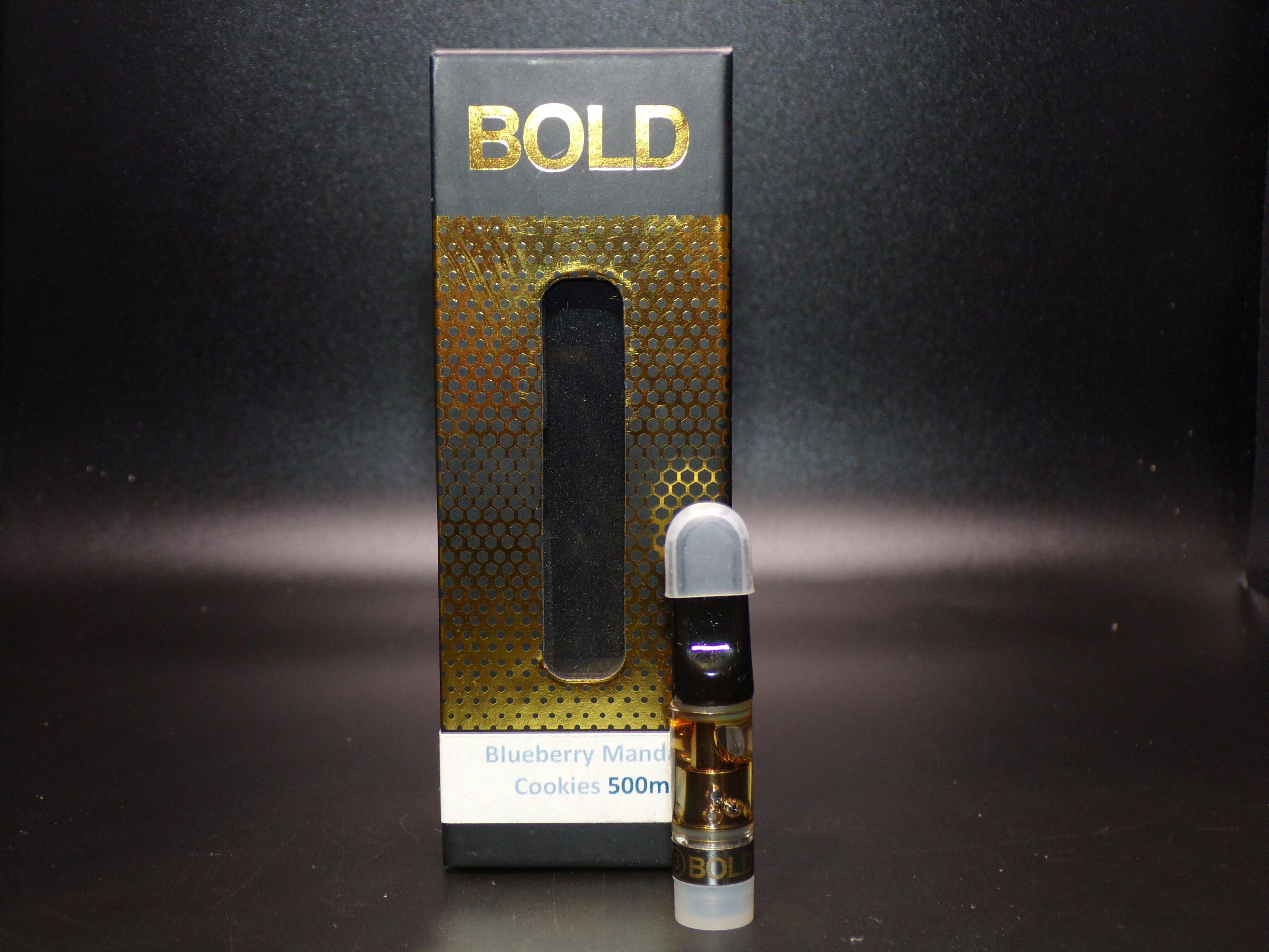 BOLD - 24k Blueberry Mandarin Cookies Distillate Vape .5g