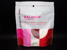 Good Day Farm - 100mg BALANCE Pink Pomegranate 1:1 CBD Wellness Gummies