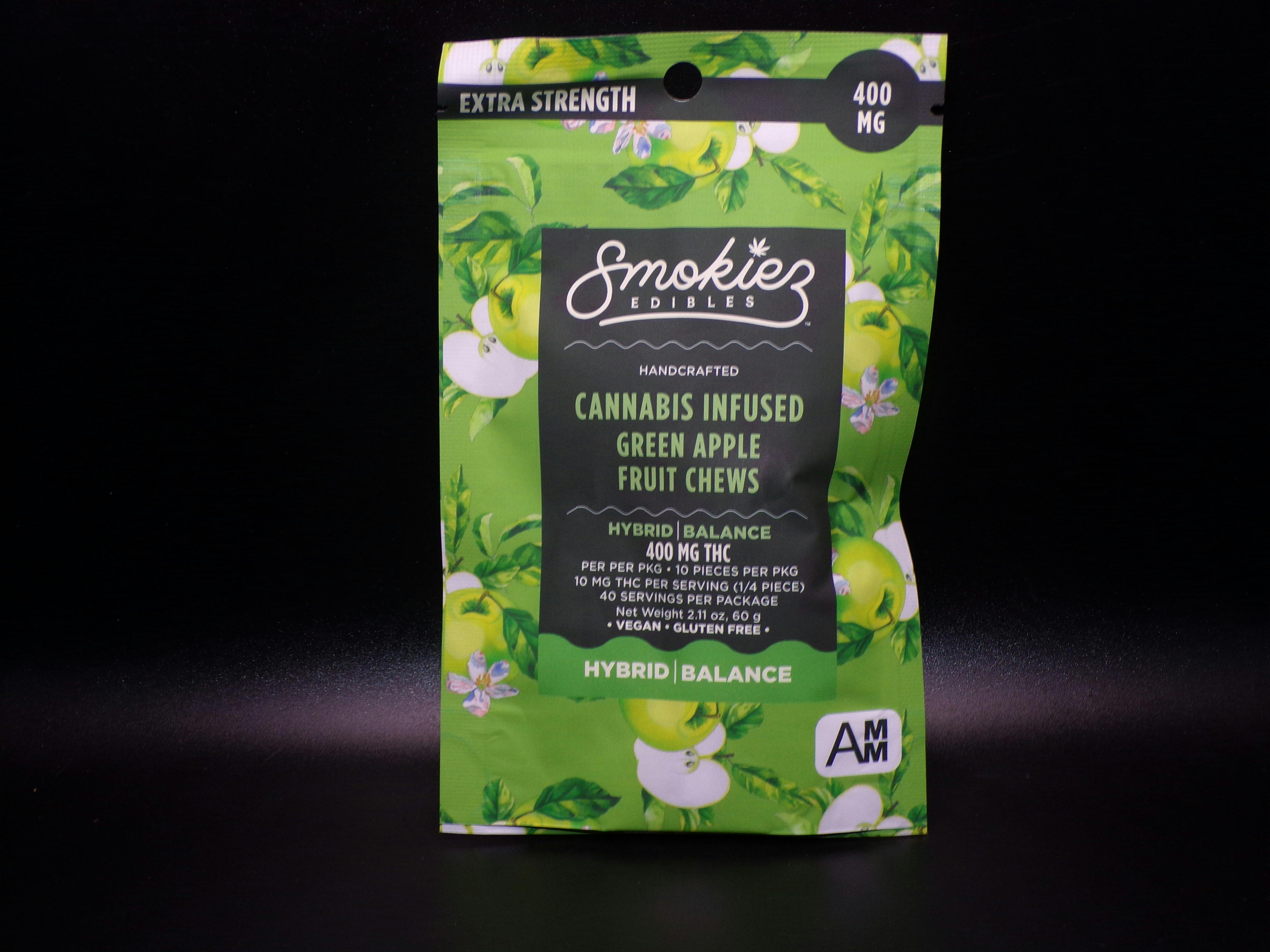 Smokiez Edibles - 400mg Green Apple Fruit Chews