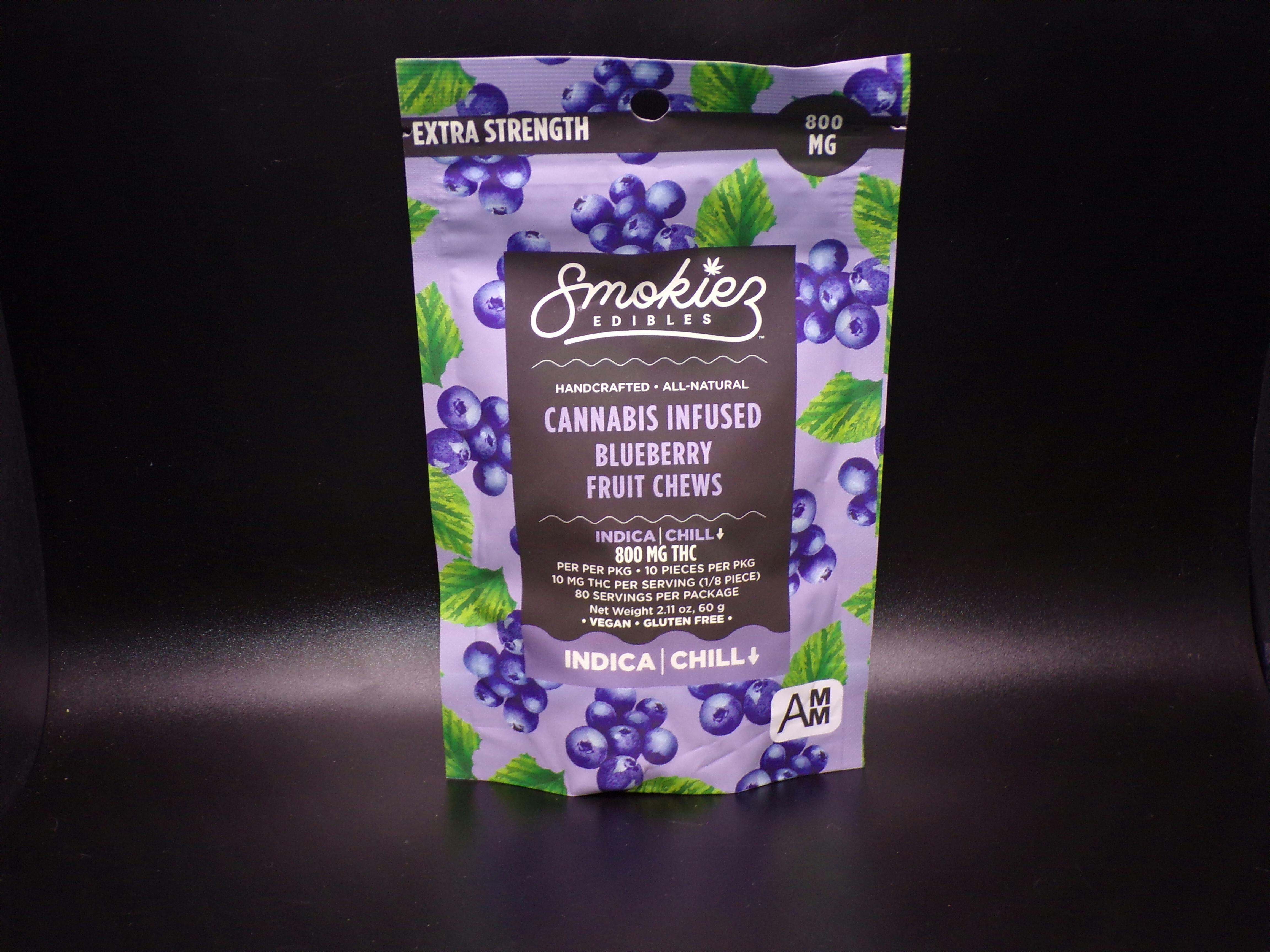 Sweet Blueberry Gummies | 800mg | 10ct | 80mg/ea