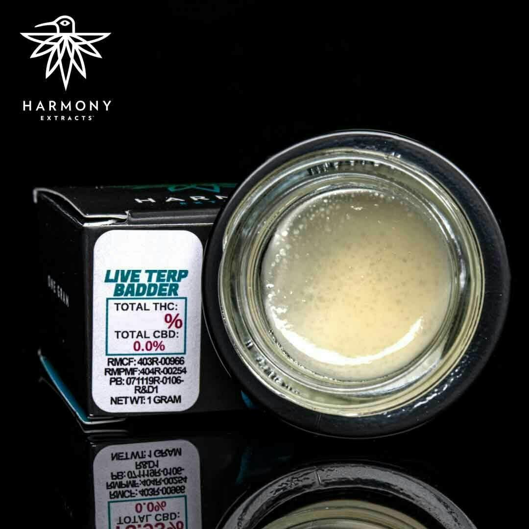 Harmony | Live Terp Badder