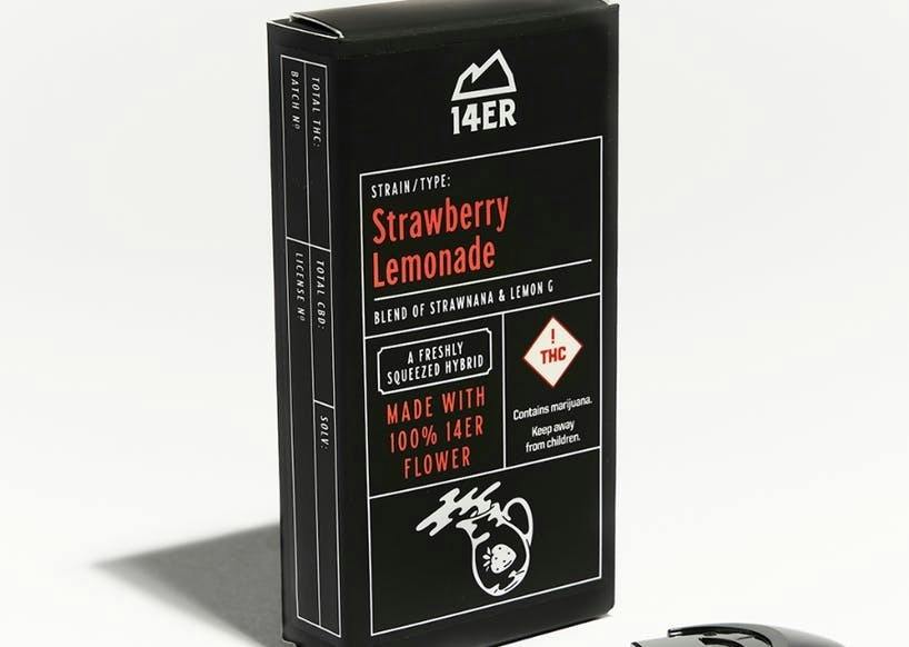 14er | Strawberry Lemonade Flint Pod | 500mg