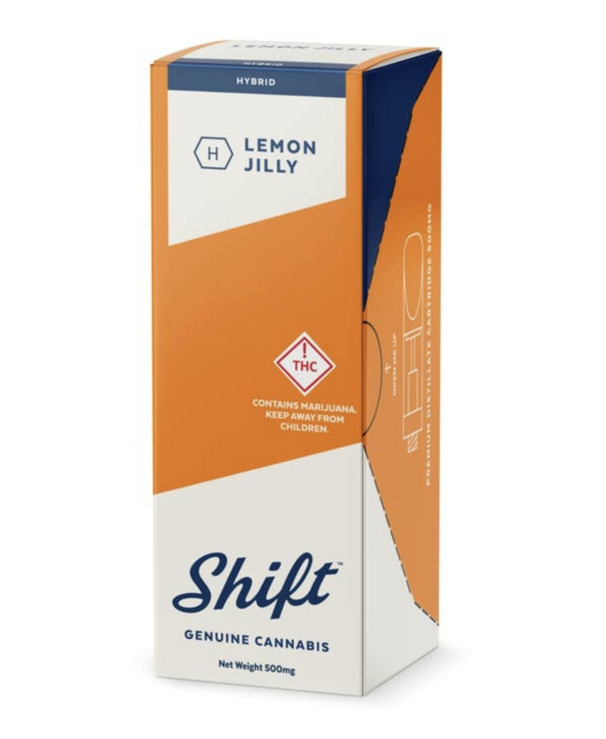 Shift | Lemon Jilly Cartridge | 500mg