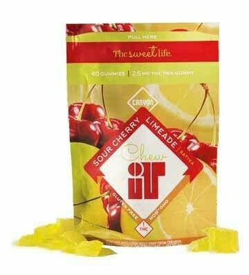 Canyon Cultivation | Chew It Sour Cherry Limeade 2.5mg | 100mg