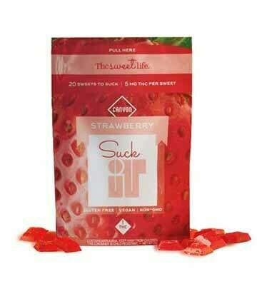 Canyon Cultivation | Suck It Sweet Strawberry 5mg | 100mg