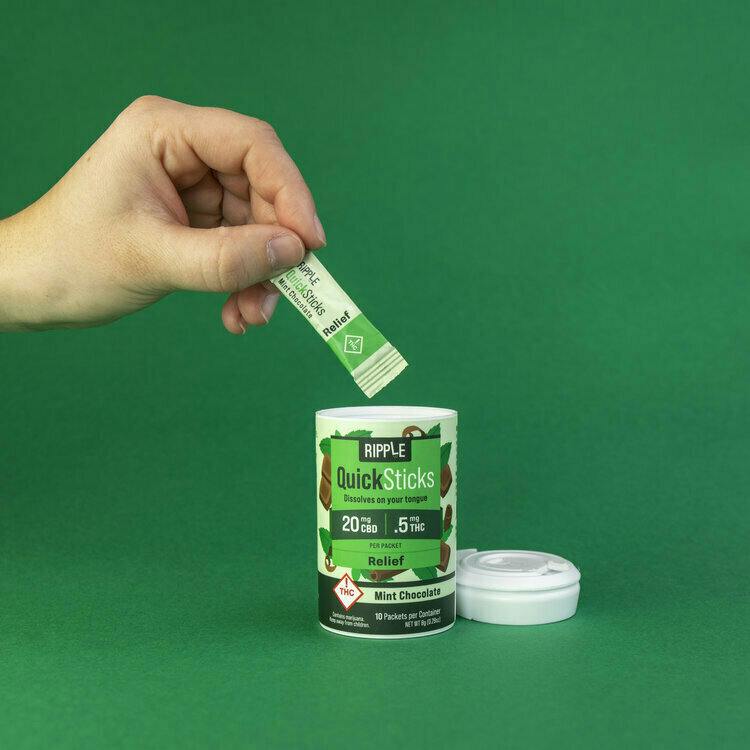 Ripple | 40:1 Mint Chocolate Quickstik | 200mg:5mg