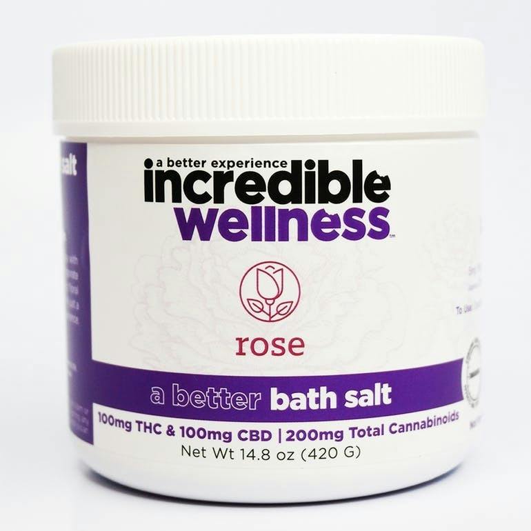 Incredible Wellness | A Better Bath Salt | Rose