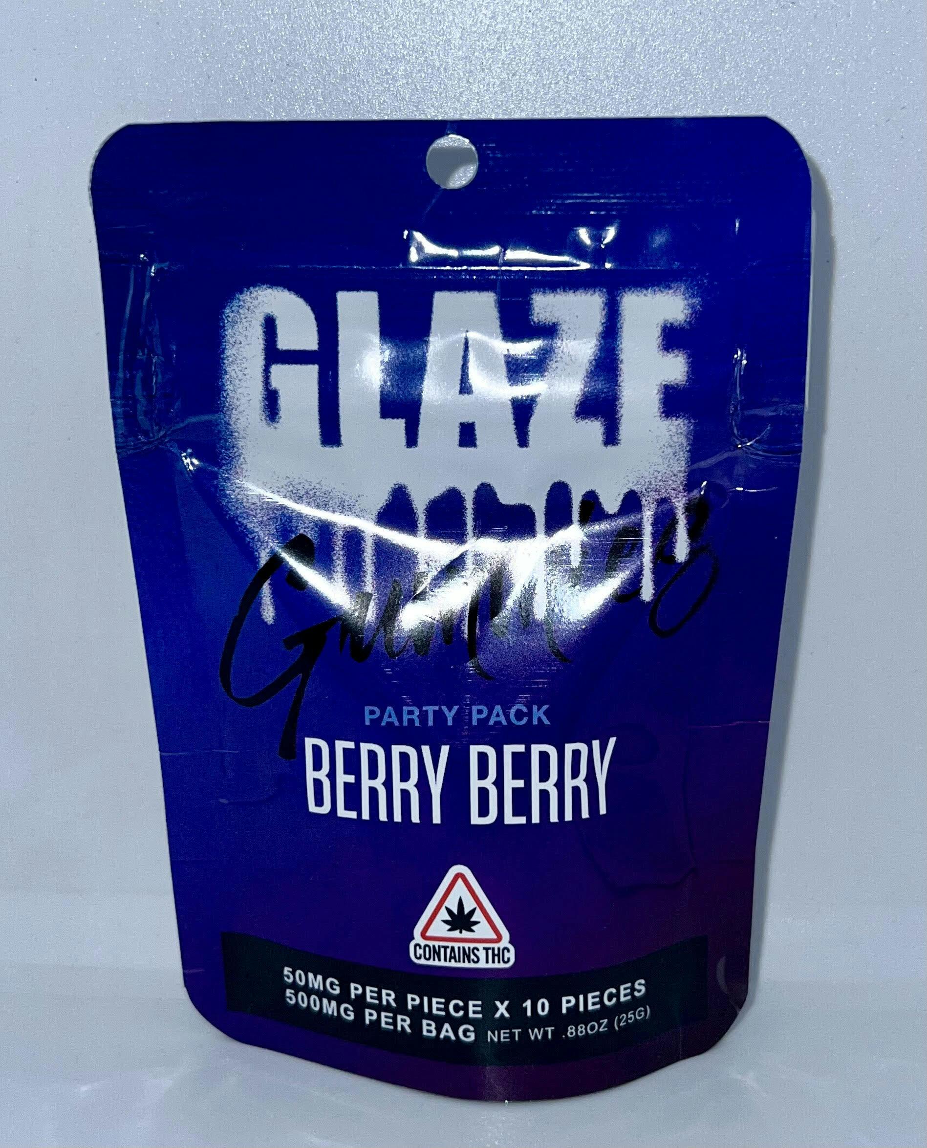 Glaze - Berry Berry MP Gummies 500mg