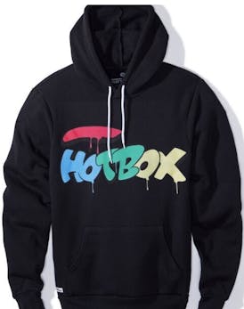 HOTBOX | KINDER DRIP BLACK HOODIE