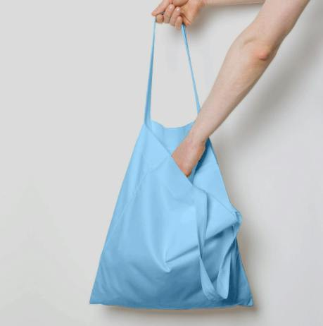 BLUE TOTE BAG