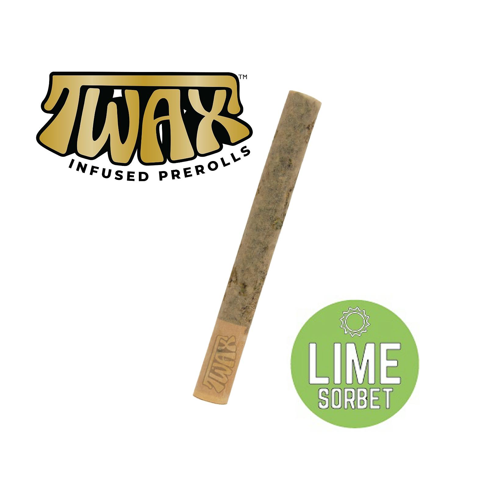 TWAX Infused Pre-roll 1g | Lime Sorbet by CLEAR Brands