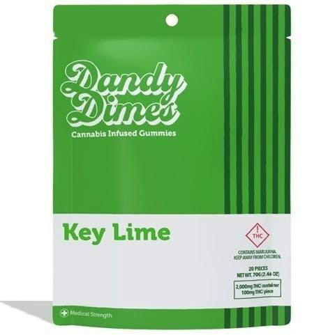 Key Lime Gummies | Gummies | 20pk | 100mg/ea