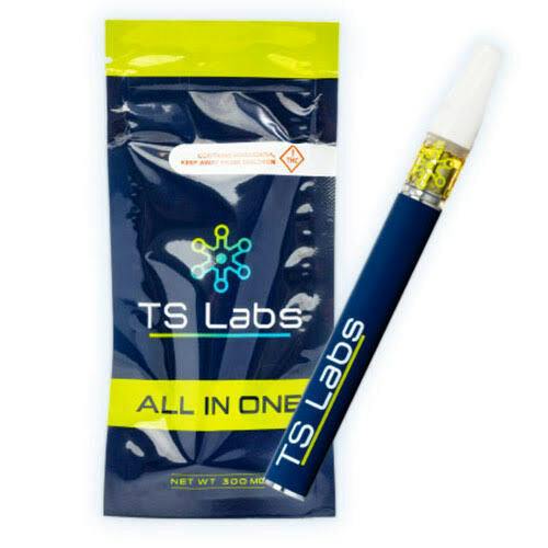 TS Labs | Solventless Rosin | 1g AIO | Grape Guava
