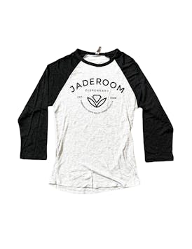 JADEROOM - DARK GREY/GREY BASEBALL TEE (XL)