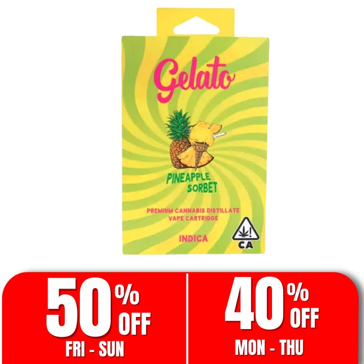 Gelato — Pineapple Sorbet