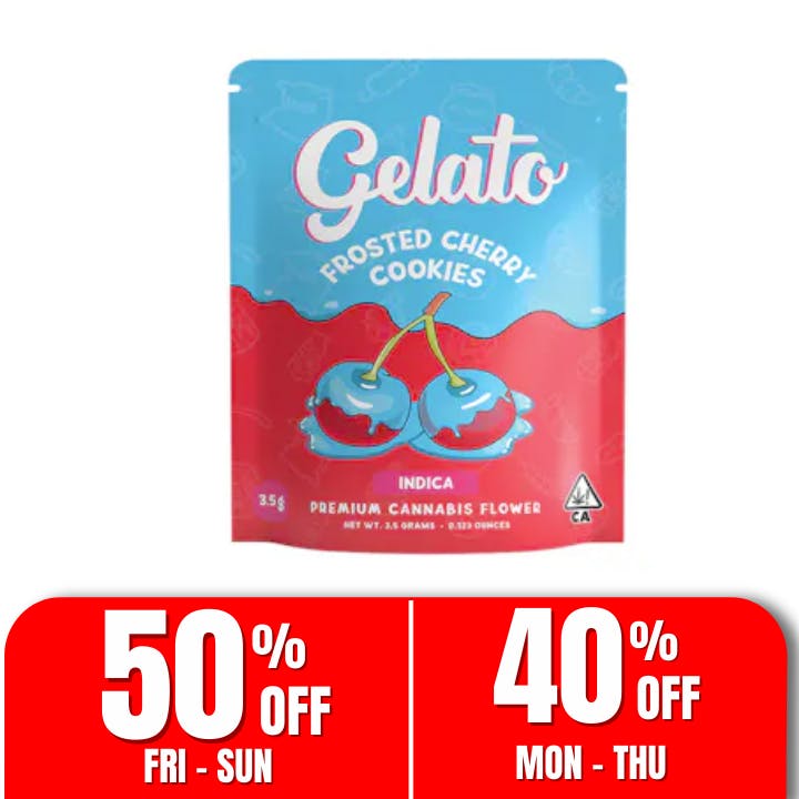Gelato — Frosted Cherry Cookies