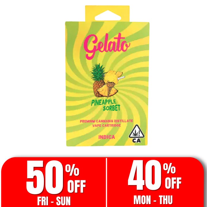 Gelato Flavor — Pineapple Sorbet